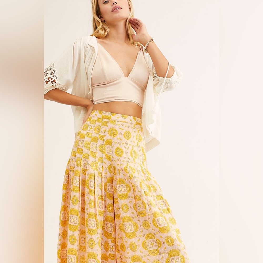 🌟 FREE PEOPLE RUN RIVER WIDE LEG PANTS 🌟 - Picture 3 of 13